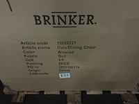 Brinker olso dining chair 10002221 eetkamerstoel (4x) - afbeelding 6 van  6