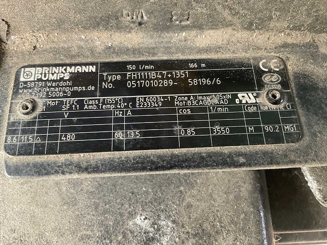 Brinkman fh1111b47 pomp (2x) - afbeelding 6 van  6