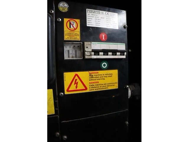 Brinkman & niemeijer bnf60 stroomaggregaat 60 kva - afbeelding 20 van  20