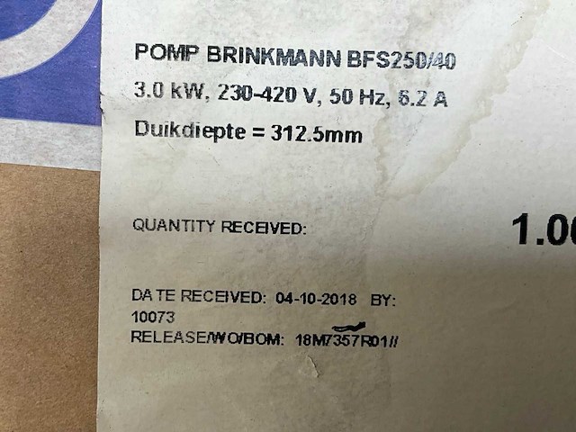 Brinkmann th421a490 dompelpomp - afbeelding 3 van  3