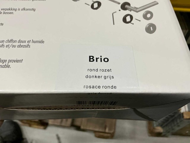 Brio rond rozet deurbeslag (32x) - afbeelding 4 van  4