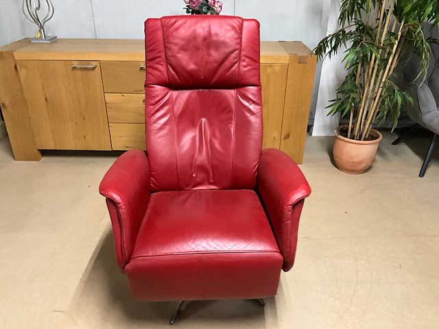 Bristol leren draaibare relaxfauteuil - afbeelding 2 van  18