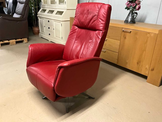 Bristol leren draaibare relaxfauteuil - afbeelding 5 van  18