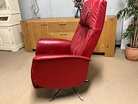Bristol leren draaibare relaxfauteuil - afbeelding 6 van  18
