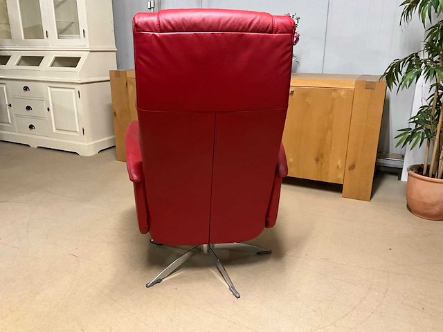 Bristol leren draaibare relaxfauteuil - afbeelding 7 van  18