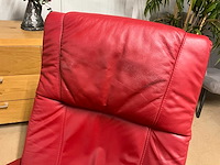 Bristol leren draaibare relaxfauteuil - afbeelding 8 van  18