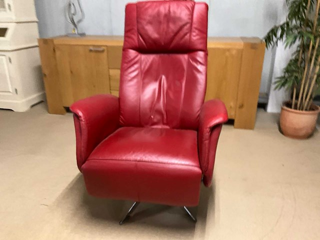 Bristol leren draaibare relaxfauteuil - afbeelding 13 van  18