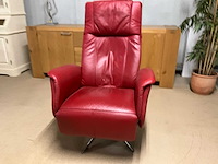 Bristol leren draaibare relaxfauteuil - afbeelding 13 van  18