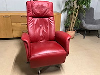 Bristol leren draaibare relaxfauteuil - afbeelding 14 van  18