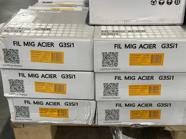 Brit sound - partij mig lasdraad staal g3si1 rollen - ø1,0 mm (d300 / 15 kg per rol) (35x) - afbeelding 7 van  9