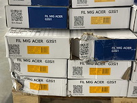 Brit sound - partij mig lasdraad staal g3si1 rollen - ø1,0 mm (d300 / 15 kg per rol) (35x) - afbeelding 8 van  9