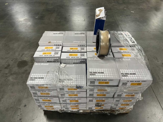 Brit sound - partij mig lasdraad staal g3si1 rollen - ø1,0 mm (d300 / 15 kg per rol) (50x) - afbeelding 2 van  5