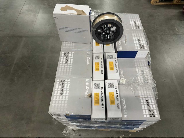 Brit sound - partij mig lasdraad staal g3si1 rollen - ø1,0 mm (d300 / 15 kg per rol) (50x) - afbeelding 3 van  5