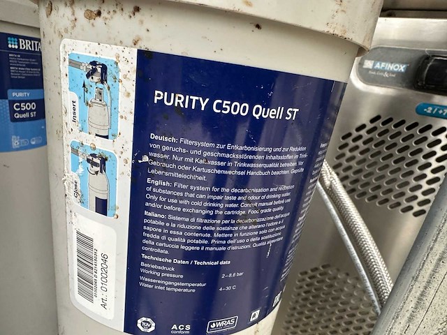Brita - purity c500 quell st - waterontharder (8x) - afbeelding 5 van  5
