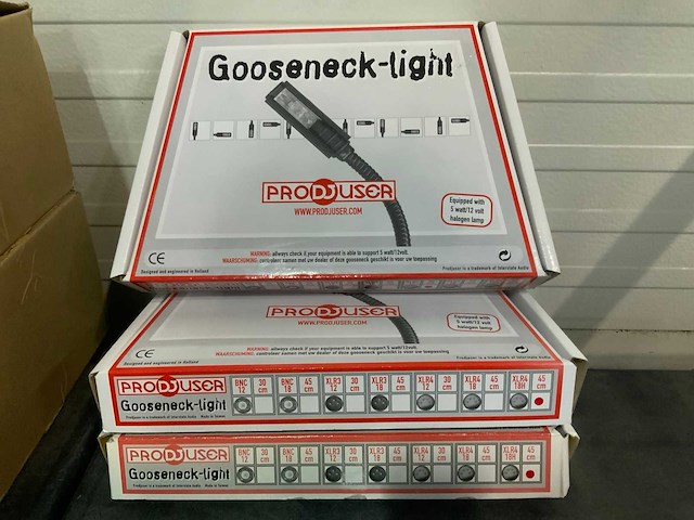 Brite-lite gooseneck partij bureau/tafel lamp - afbeelding 4 van  13