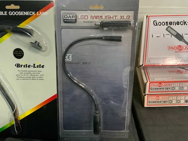 Brite-lite gooseneck partij bureau/tafel lamp - afbeelding 5 van  13