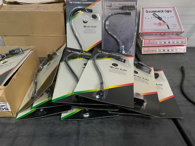 Brite-lite gooseneck partij bureau/tafel lamp - afbeelding 8 van  13