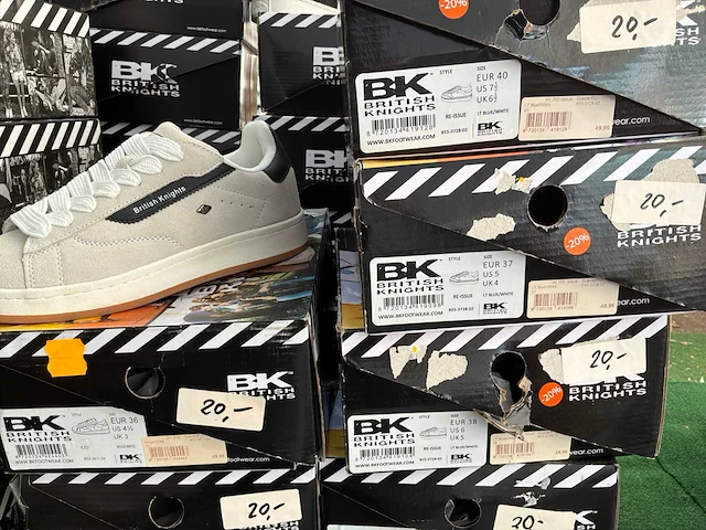 British knight heren en damessneakers (28x) - afbeelding 2 van  11