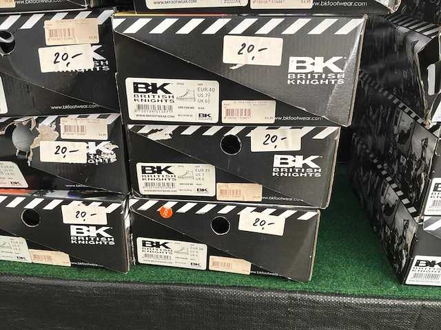 British knight heren en damessneakers (28x) - afbeelding 10 van  11
