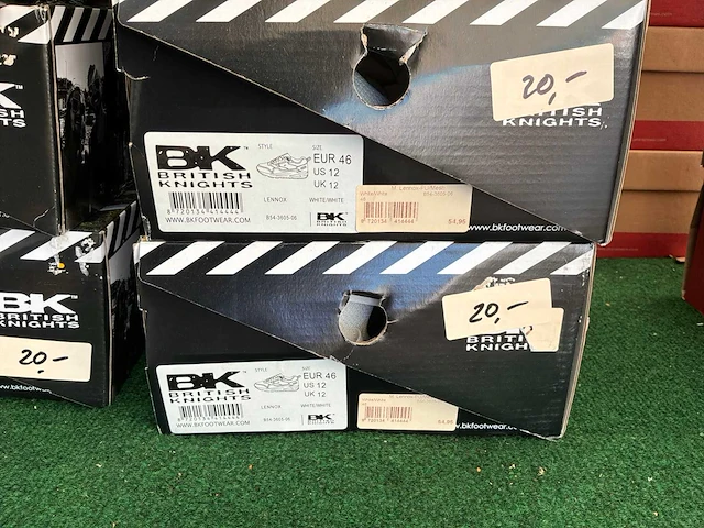 British knight heren en damessneakers (34x) - afbeelding 4 van  12