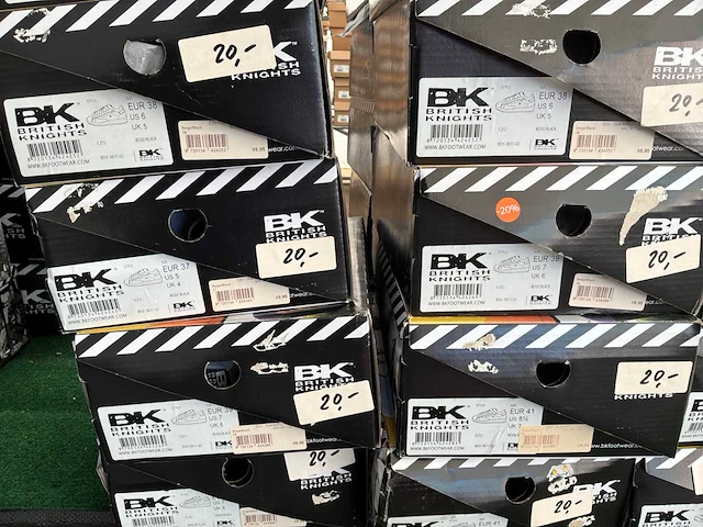 British knight heren en damessneakers (34x) - afbeelding 10 van  12