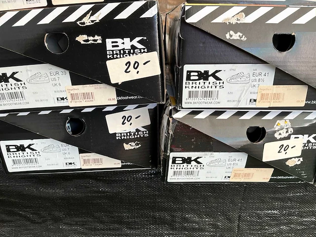 British knight heren en damessneakers (34x) - afbeelding 11 van  12