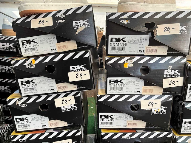 British knight heren en damessneakers (34x) - afbeelding 7 van  9