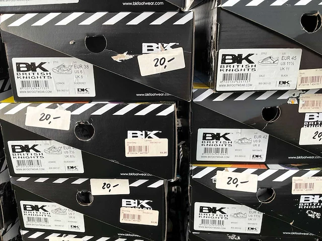 British knight heren sneakers (27x) - afbeelding 7 van  10