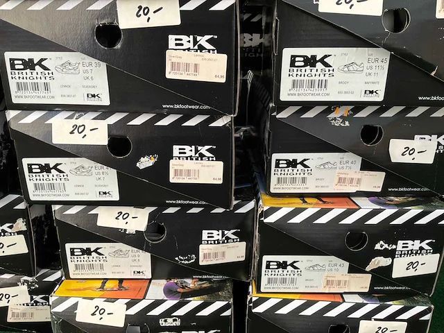 British knight heren sneakers (27x) - afbeelding 8 van  10