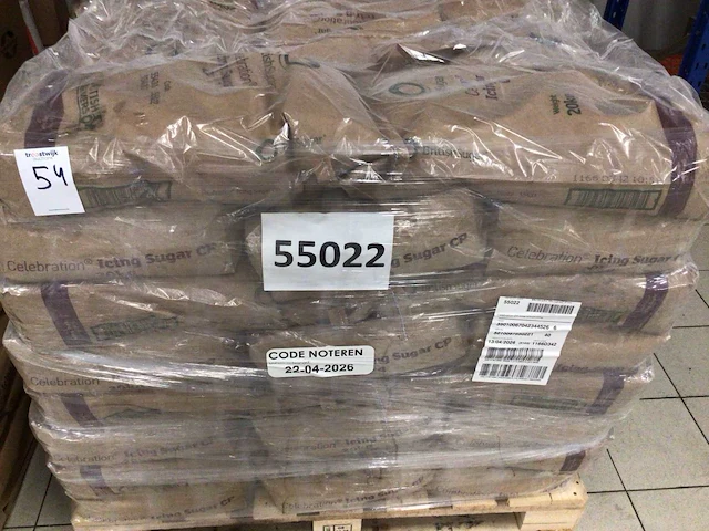 British sugar poedersuiker extra fijn 20kg (40x) - afbeelding 3 van  3