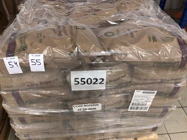 British sugar poedersuiker extra fijn 20kg (80x) - afbeelding 3 van  3