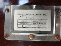 Britse militaire "mark ix" bubbelsextant, circa 1943. nr.10472 - afbeelding 5 van  5