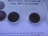 Britse pennies uit de 20ste eeuw - afbeelding 3 van  4