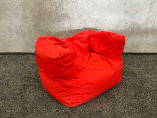 Briyck - zitzak stoel rood - afbeelding 1 van  5