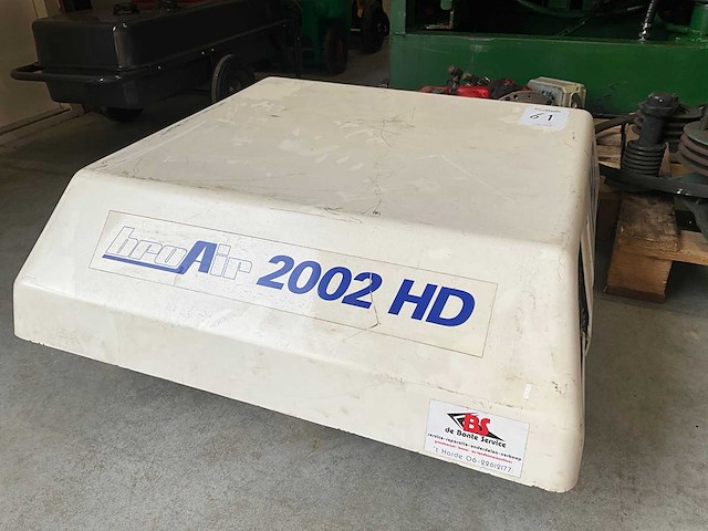Broair 2002 hd cabine overdruk opbouw - afbeelding 1 van  3