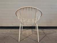 Brocant smeedijzeren sierhekwerk & stoelen - afbeelding 4 van  13