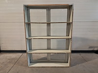 Brocante apothekerskast met opberglades - afbeelding 8 van  12