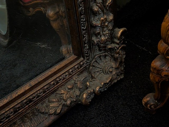 Brocante grote spiegel - afbeelding 4 van  7
