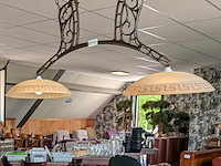 Brocante plafondlamp - afbeelding 1 van  5