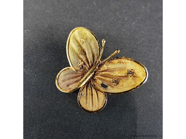 Broche van onduidelijk metaal - afbeelding 2 van  5