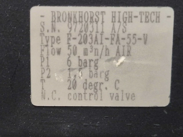 Brockhorst - in-flow mass flow controller - afbeelding 7 van  7