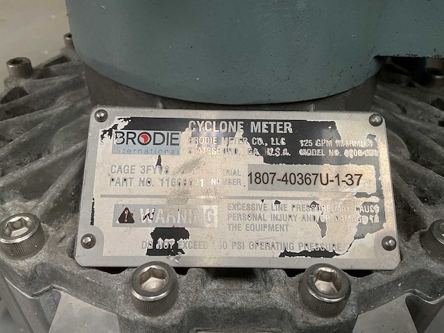 Brodie cyclone meter - afbeelding 5 van  6
