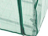 Broeikas / tuinkas - 66 x 162 x 48 cm - pe folie - afbeelding 10 van  10