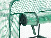 Broeikas / tuinkas - 66 x 162 x 48 cm - pe folie - afbeelding 9 van  10