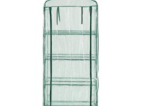 Broeikas / tuinkas - 66 x 162 x 48 cm - pe folie - afbeelding 4 van  10