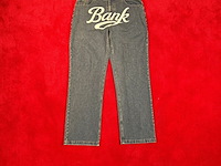 Broek, bankzitters, ziggo dome world tour, blauw, gedragen door koen van heest | maat 32