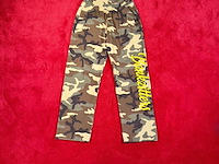 Broek bankzitters, ziggo dome world tour, camouflage, gedragen door raoul de graaf | maat 34