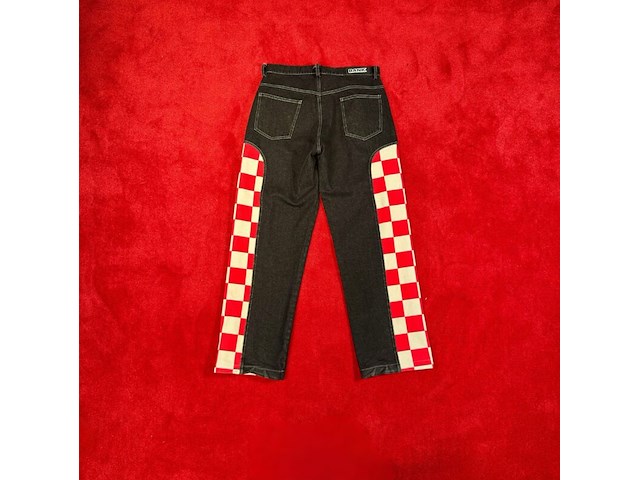 Broek, bankzitters, ziggo dome world tour, zwart, gedragen door robbie van de graaf| maat 30 - afbeelding 2 van  2