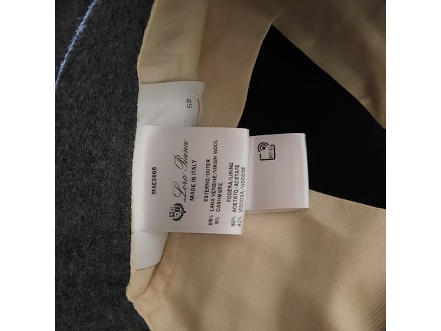 Broek, maat 52, loro piana - afbeelding 6 van  7