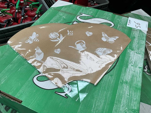 Broekhof bloemhoes 40x40cm (5200x) - afbeelding 2 van  5